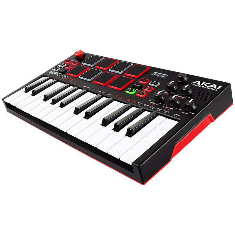 Akai MPK Mini Play - Controlador Midi Pad com sons integrados